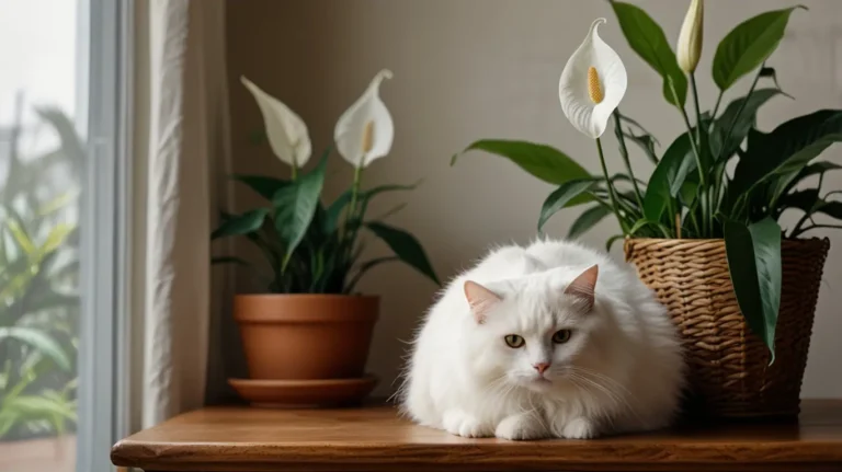 How to keep cats away from peace lily