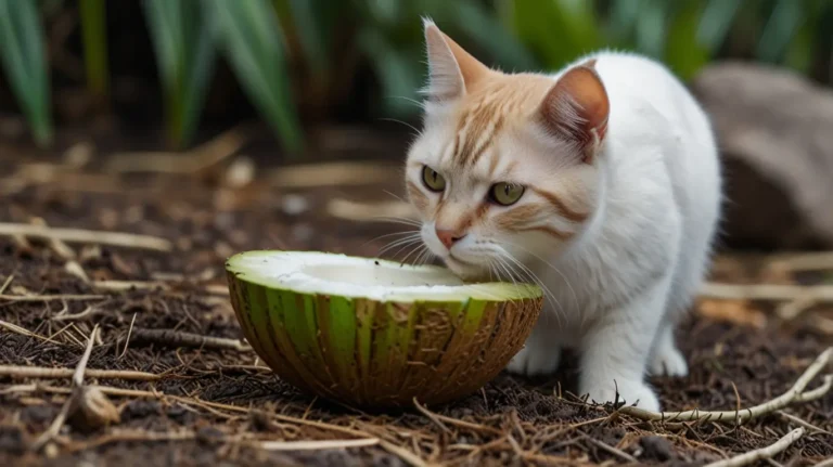 Is coconut milk bad for cats